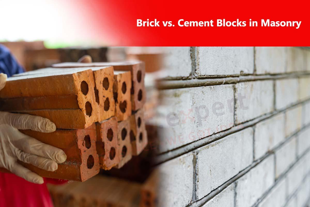 Brick vs. Cement Blocks in Masonry