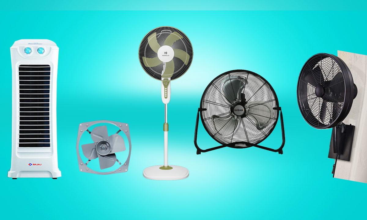 Types of Fan 2026 (Updated) | 9 Different Types of Fans